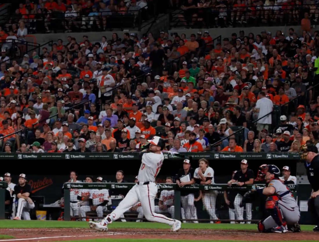 Cowser delivers 2 run homer in the 8th-Orioles winning streak continues